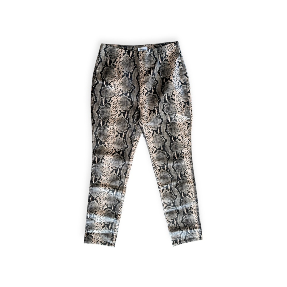Superdown stylish snake print leggings pants medium new